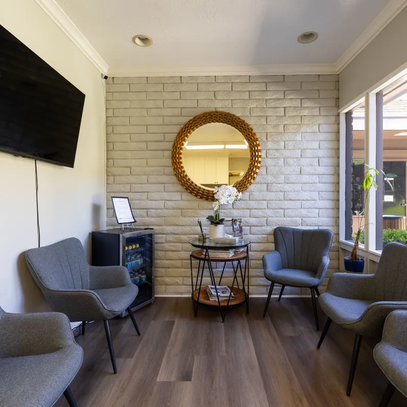 Bay Area Dental & Implant Center waiting room